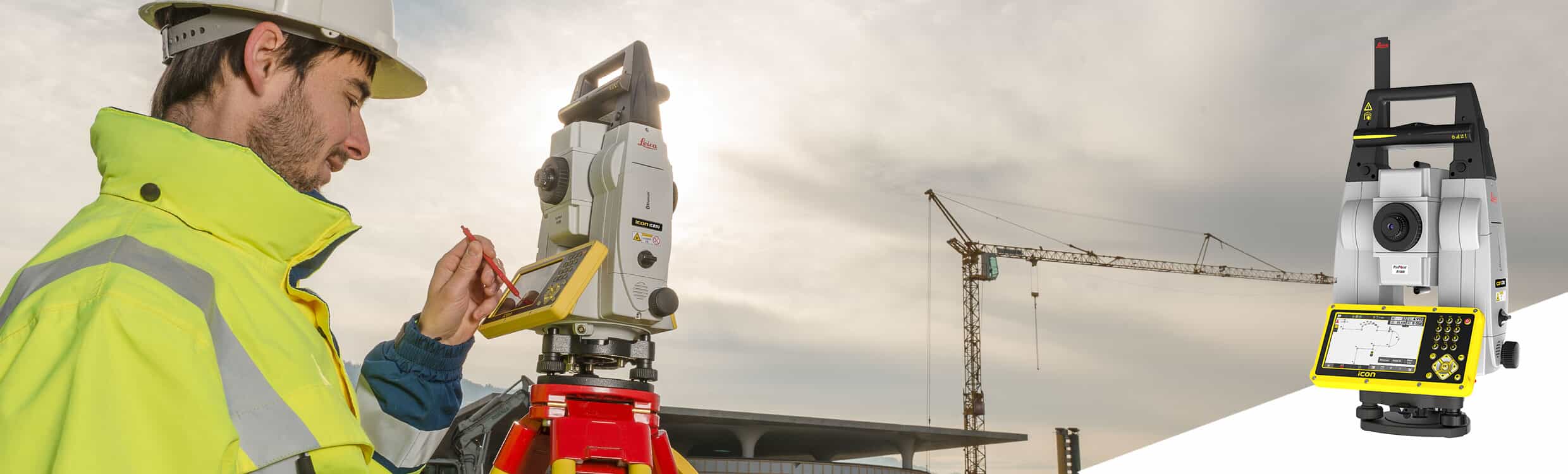 Leica iCON Robotic Construction Total Station