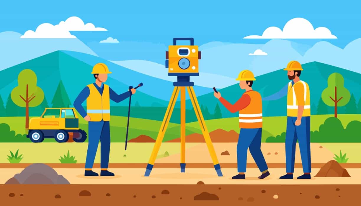 Robotic Total Station Work