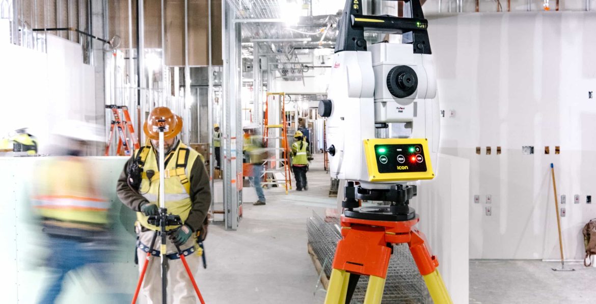 Leica iCON Robotic Total Station
